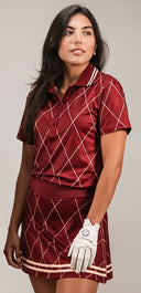 Sicilia Polo - Maroon