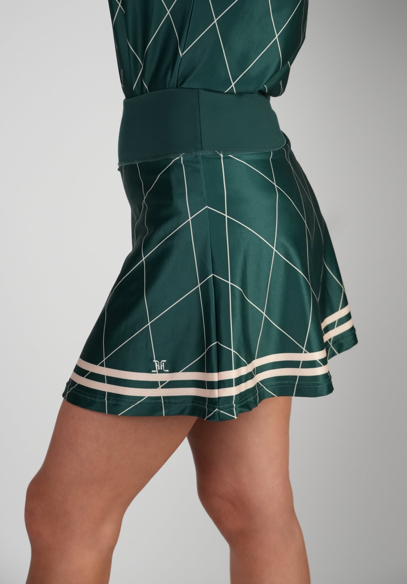 knee length dresses for ladies White High Waist Pleated Golf Skirt Sports Casual Skirt Women's Tennis  A-line version Skirt Culottes – Attraco main image 0