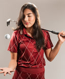 Sicilia Polo - Maroon